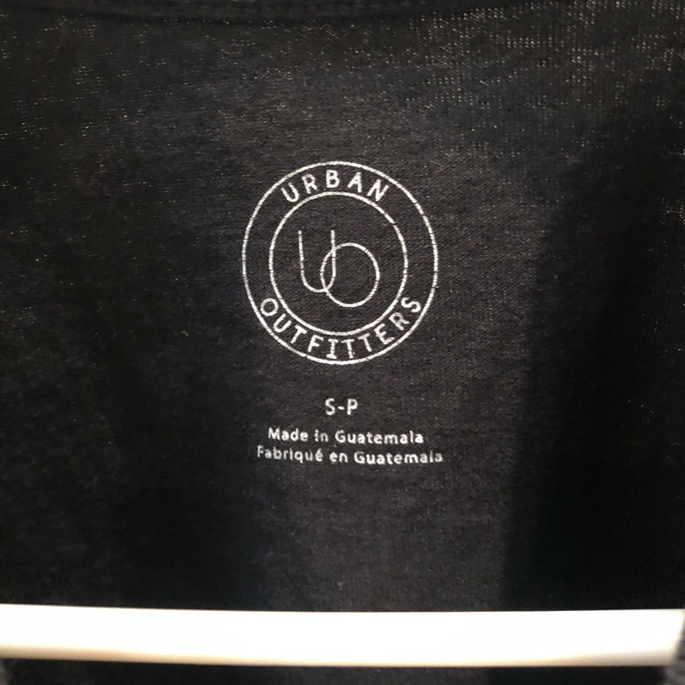 Black Cotton SMALL Tee